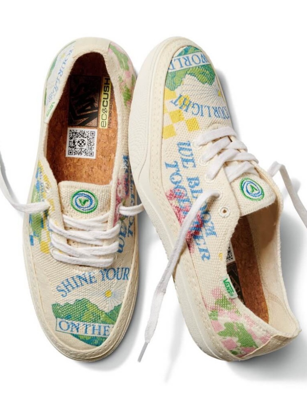 VANS Circle Vee Shoes Eco Theory Ecopostvtymlt W7.5/M6